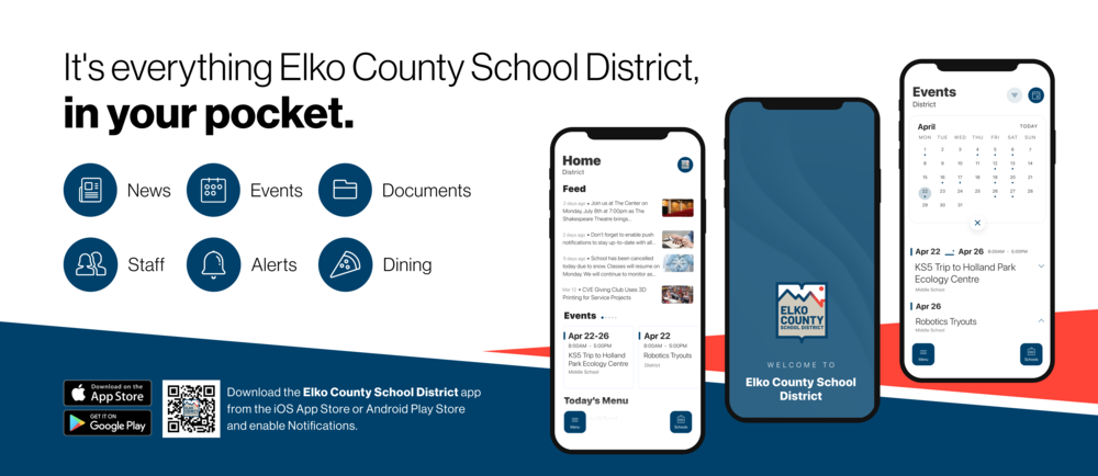 We're thrilled to announce the new app for ECSD! It's everything ECSD , in your pocket. Download on the iOS or Android store and enable notifications