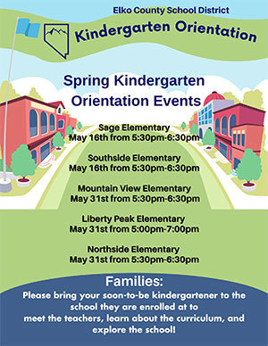 flyer Elko County School District Kindergarten Orientation